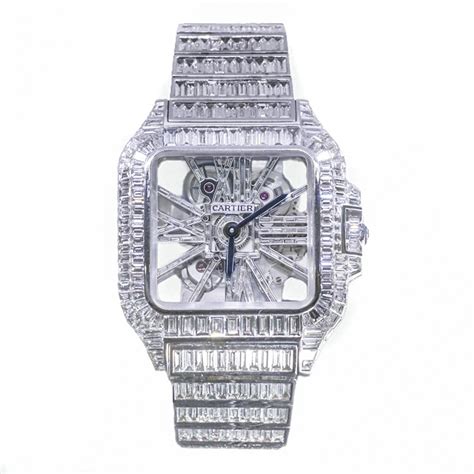 cartier skeleton watch|cartier skeleton bust down.